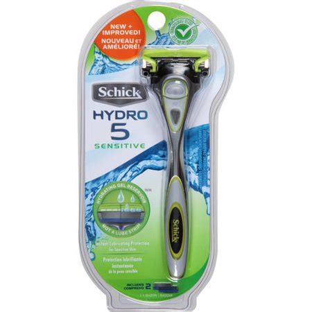 The schick hydro skin comfort 3 blade sensitive razor is designed for maximum comfort for sensitive skin while shaving every day. Schick Hydro 5 Sensitive Men's Razor - 1 Razor Handle Plus ...