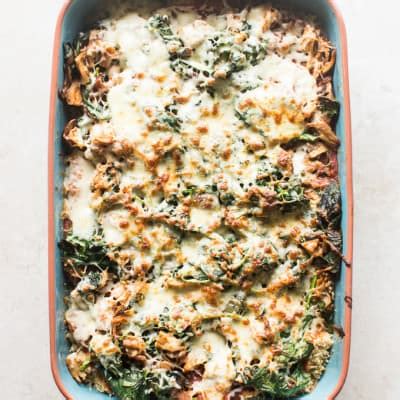 Also, if the yeast does. Chicken Spinach Pizza Couscous Casserole - MJ and Hungryman