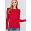 AB  Womens Basic Thermal Long Sleeve Knit T Shirt Crew Neck Walmart