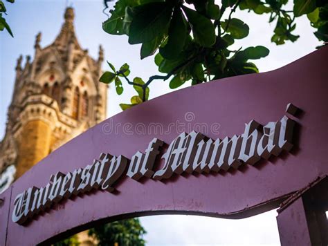 Heritage Architecture Of University Of Mumbai Editorial Image Image