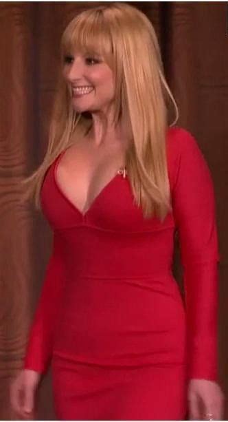 Melissa Rauch Bernadette Tbbt Dress Red Hot Melissa Rauch