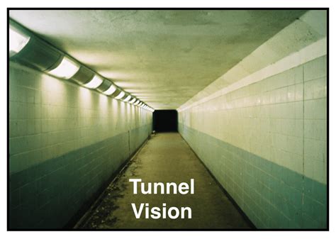Explaining Tunnel Vision Through The Eyes Of Situational Awareness