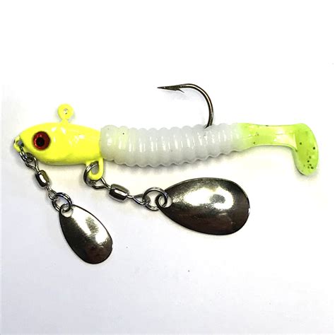 Crappie Dueller 4 Lure Kit Bright Side Glasswater Angling Tm