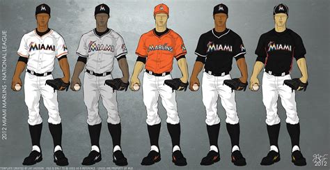 Miami Marlins 2012 Uniforms These Are The Uniforms That Wi Flickr