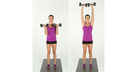 Bicep Curl And Overhead Press 20 Reps Arm Workout Circuit