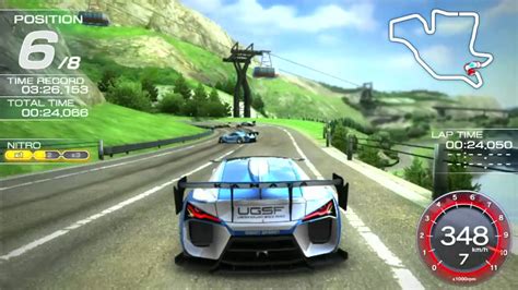 Ridge Racer for Playstation Vita gameplay - YouTube