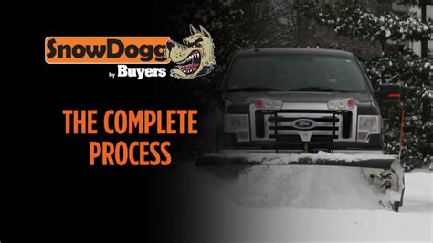 How To Attach And Remove A Snowdogg Md Series Snow Plow Youtube