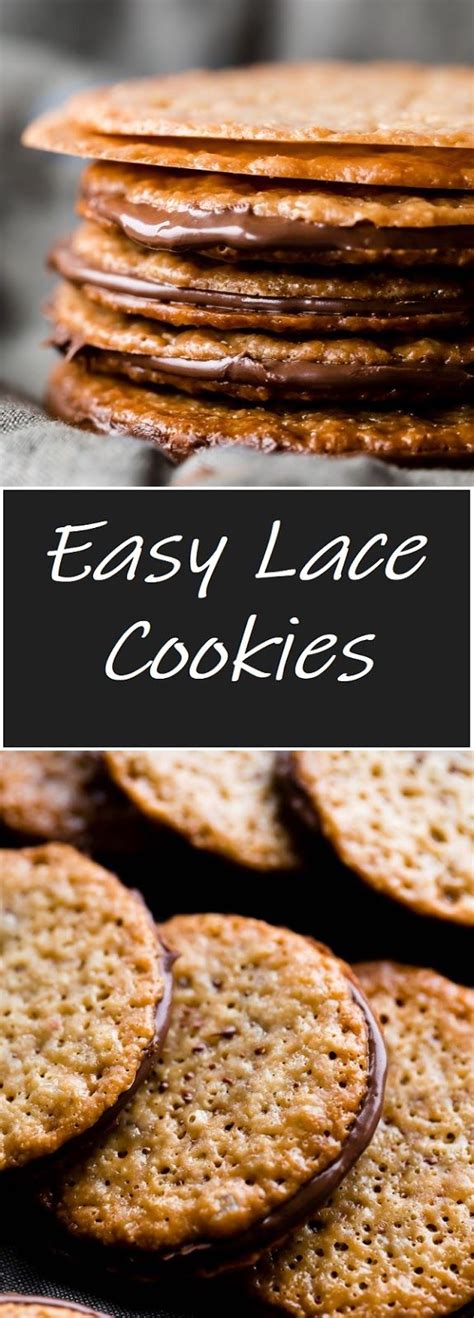 These chinese almond cookies are one of the easiest cookie recipes i've tried. Easy Lace Cookies #cookies #cookie #dessert | Lace cookies ...
