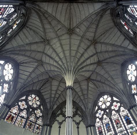 Fan Vaulting In Westminster Abbey Chapter House Ceiling Posters