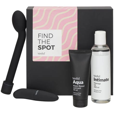 Sinful Find The Spot Sex Toy Box With Az Guide