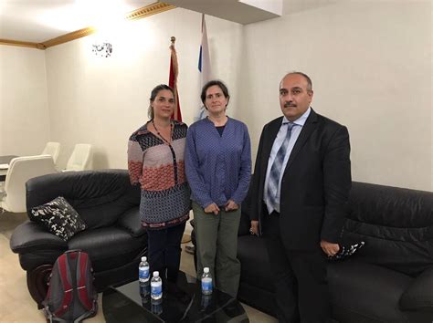 President Of AAS Iraq Meets With The Senior Coordinator Of The Office
