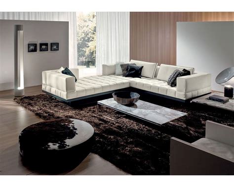 This Contemporary Italian Leather Sofa Is Created To Be Admired As Well