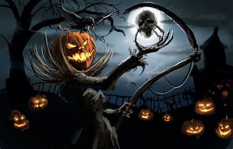 Scary Happy Halloween Wallpapers Wallpaper Cave