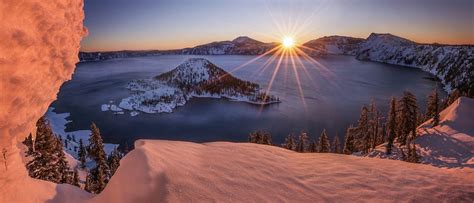 Warmth Of Winter Explored Crater Lake Crater Lake