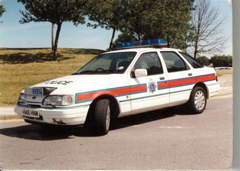 Ford Sierra 1990 Police Cars Herts Past Policing