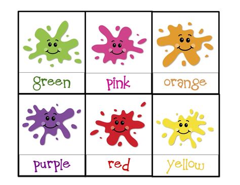 Learning Colors Printable Preschool Printables Color Worksheets For