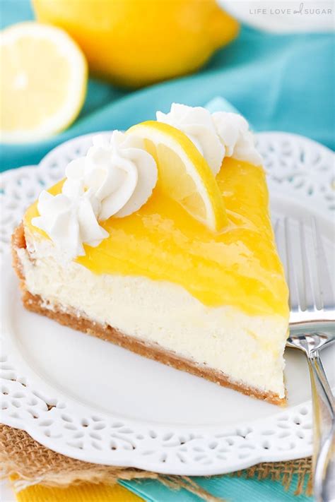 Lemon Cheesecake Life Love And Sugar
