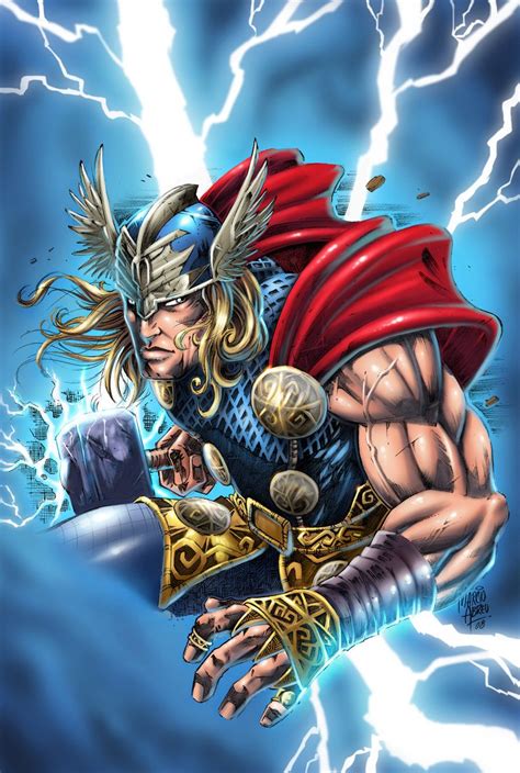 Thor Marvel Comics Wallpapers Wallpaper Cave