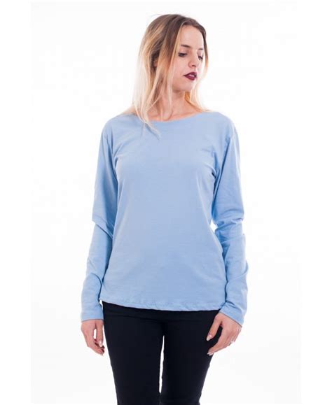 Grossiste vêtements femme en ligne et fournisseur en accessoires. T-SHIRT BACK SMALL NODES 5070 BLUE - www.grossiste-pret-a ...