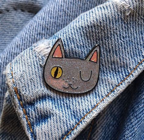 Enamel Cat Lapel Pin Cat Pin Enamel Pin Enamel Cat Pin I Like