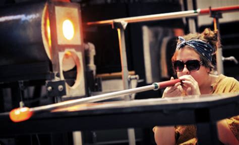 Introductory Or Byob Glass Blowing Class For One Or Two At Little Black Pearl Workshop Up To 68