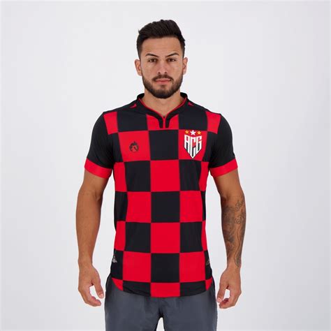 Amuleto bet é a nova patrocinadora máster do atlético um dos carros chefes da atual gestão do atlético clube goianiense é o investimento em. Camisa Dragão Premium Atlético Goianiense III 2019 ...