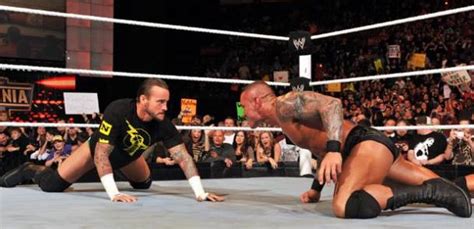 The Wrestling Blog Wrestlemania Xxvii Countdown Cm Punk Vs Randy Orton