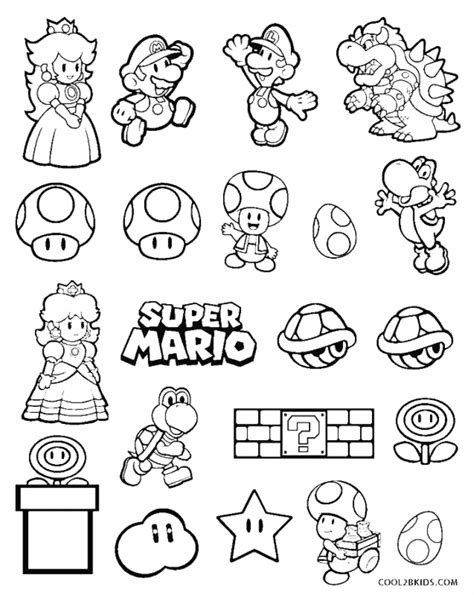 Mario Bros Printables