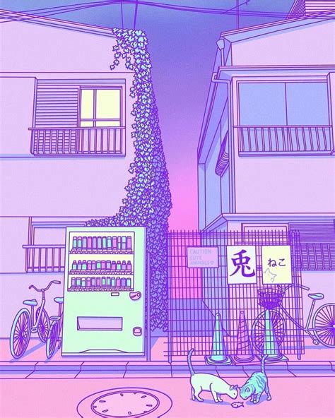 Purple Aesthetic Anime Desktop Wallpapers Wallpaper Cave Sexiz Pix