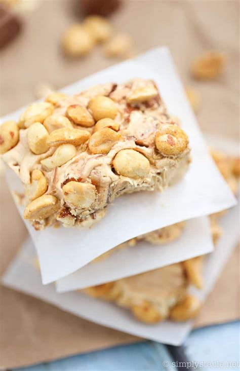 Gels and powdered food coloring work in this recipe, but we have found that it is much easier to use rachel, i make a nougat candy (like brachs used to make, and you bought in bulk). No-Bake Nougat Bars - Simply Stacie