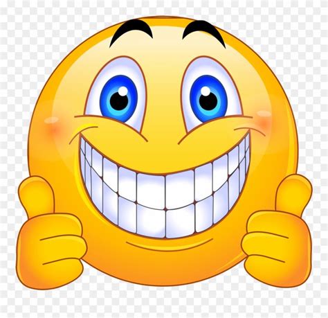 Emoji Feliz Png Emoticon Smile Clipart Веселые картинки Забавные