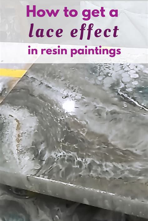 If you are looking for iridescent acrylic paints, you'll find our utrecht iridescent colors in small tubes or large tubes and pints. How to get a lace effect in resin pours | Epoxy resin art ...