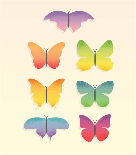 Free Colorful Butterflies Vector 172126 Vector Art At Vecteezy
