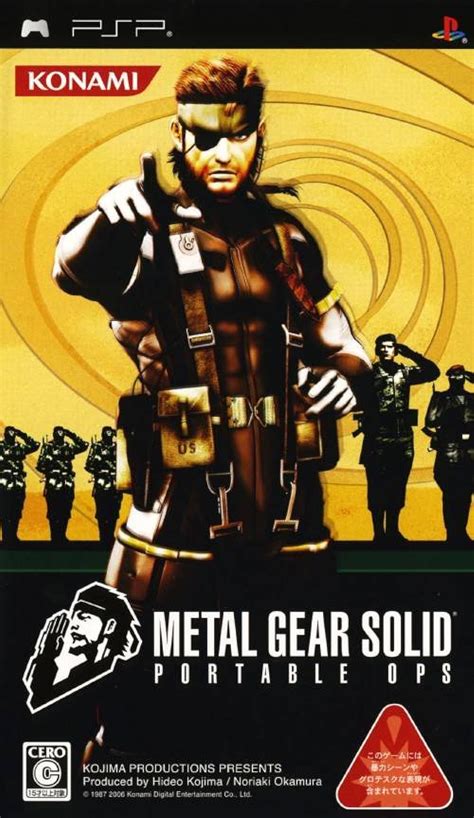 Metal Gear Solid Portable Ops Video Game 2006 Imdb