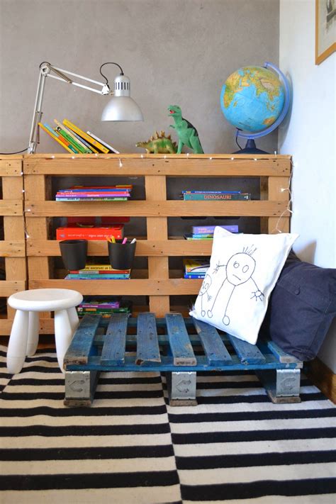 Organizing ideas for kids rooms 1. 6 PALLETS PROJECTS FOR KIDS | Mommo Design