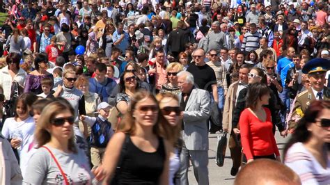 Crowd Of People / Crowd Of People Walking On New York City Street Stock Footage Walking York ...