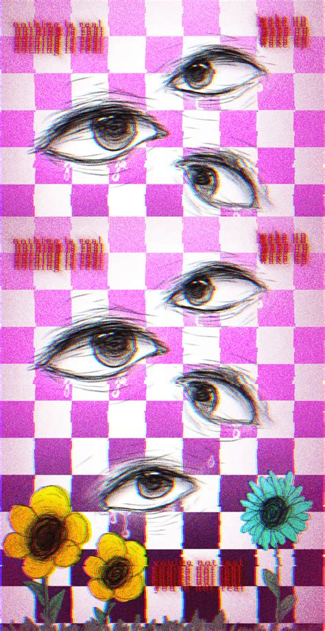 Eyes Weirdcore Wallpaper Wallpaper Sun