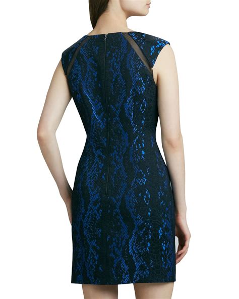 As in 2021, phoebe kay 's age is 16 years. Phoebe by kay unger Snake-Print Sheath Dress in Blue (BLUE ...