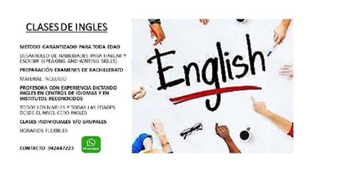 Clases Dinamicas Ingles 【 Anuncios Junio 】 Clasf