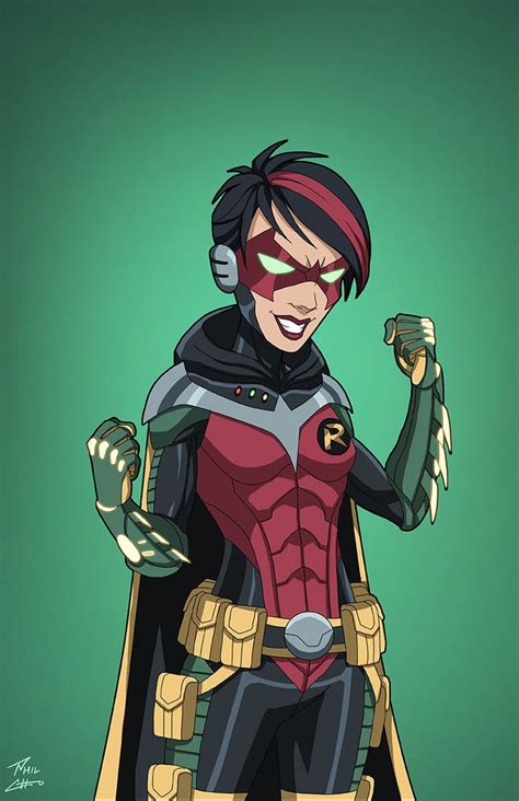 Robin Alpha 2027 Earth 27 Commission By Phil Cho Superhero Batman