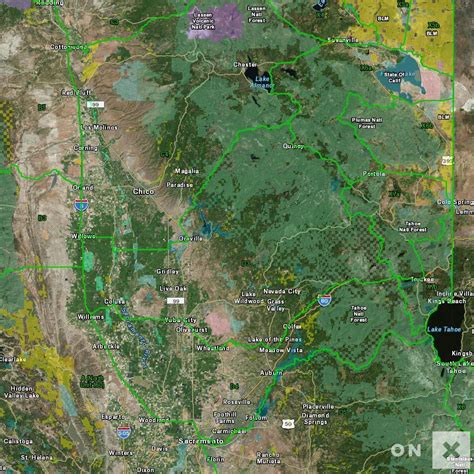 California Deer Hunting Zone D6 Map Huntdata Llc Avenza Maps