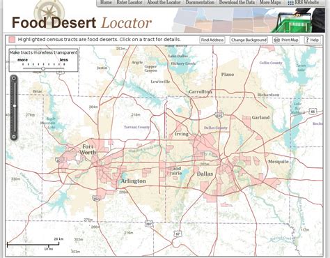 Maybe you would like to learn more about one of these? Food Deserts in DFW Area | Brian Gallimore's Blog