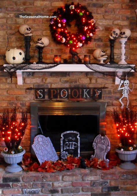 As a person who loves decorating his home for halloween, i can tell you that there are practically limitless possibilities and ideas that would help you decorate your home for halloween. A Thrifty Decorating Theme for Halloween « The Seasonal Home