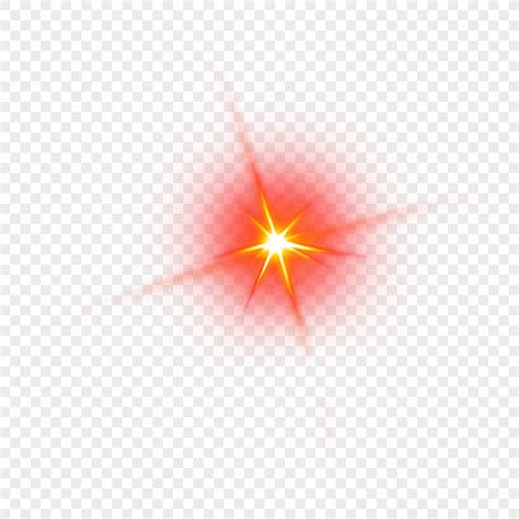 Red Shining Light Effect Element Png Imagepicture Free Download