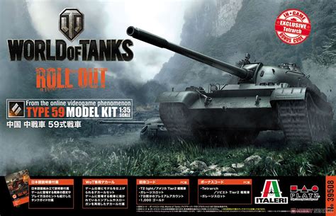 World Of Tanks Type 59 Plastic Model Package1