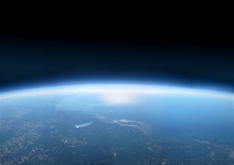 Hd Wallpaper Blue Planet Earth Atmosphere Space Planet Space