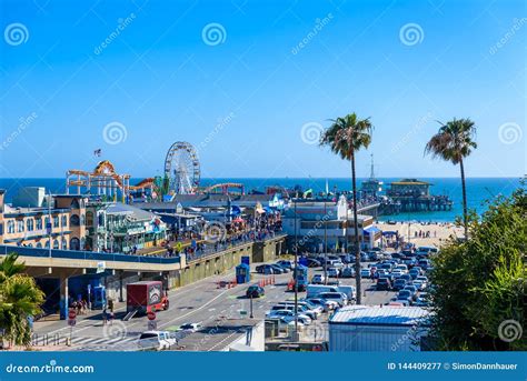 Pacific Park at Santa Monica Beach, Los Angeles, California, USA