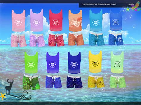 Sims 4 Beach Cc Clothes Towels Decor And More Fandomspot