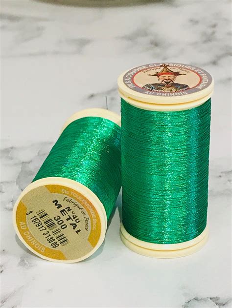 Sajou Metallic Thread One Spool N 40 Thickness Of Thread You Can