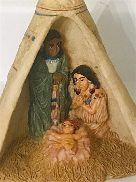 Lovely Native American Nativity Scene T For Herhim Etsy